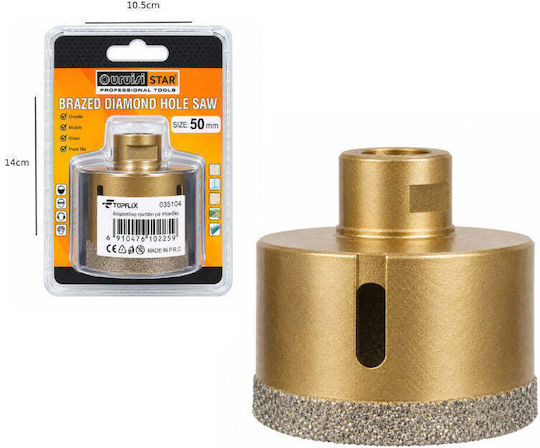 Uruisi Star Diamantkronen-Gewindeschneiden Trockenschnitt mit Durchmesser 50mm für Fliesen