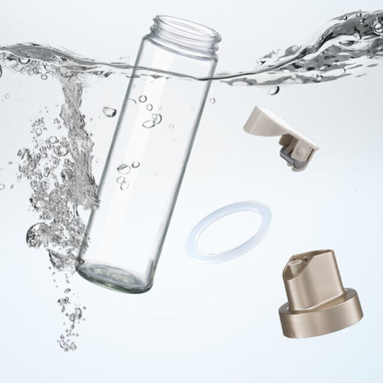 Δοχείο Λαδιού Γυάλινο με Ροή 500ml