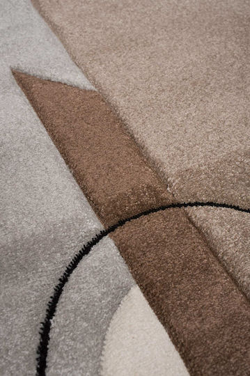 Βιοκαρπέτ City 64207-895 Χαλί Ορθογώνιο Γκρι 200x250cm