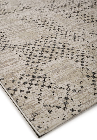 Biokarpet Wohnzimmer Teppich Senbrun 9305a Weiß P Vison 140x200