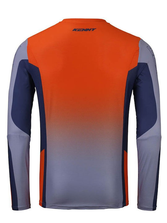 Kenny Performance Tricou Pentru Bărbați Motocross Mânecă Lungă Culoare Portocalie Kenny Performance Tricou Pentru Bărbați Motocross Mânecă Lungă Culoare Portocalie