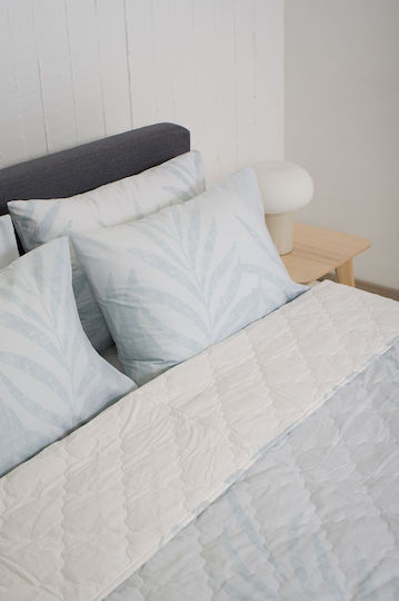 Biokarpet Home Nordic 851 Tampere Duck Egg Paturi & Cuverturi Pat Mono 160x240 Cm