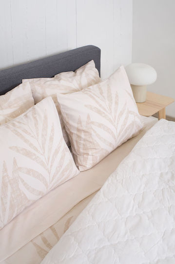 Biokarpet Home Nordic 851 Tampere Beige Coverlet Single 160x240 Cm
