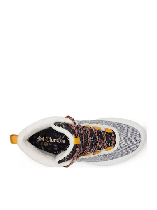 Columbia Slopeside Peak Luxe Bocanci de drumeție pentru femei Albi