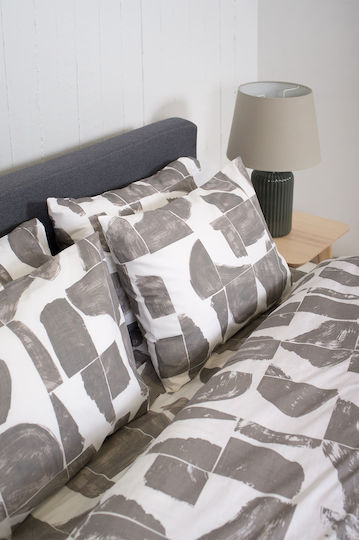 Biokarpet Home Nordic 855 Malmo Grau Bettbezüge Set Bettbezug Übergröße