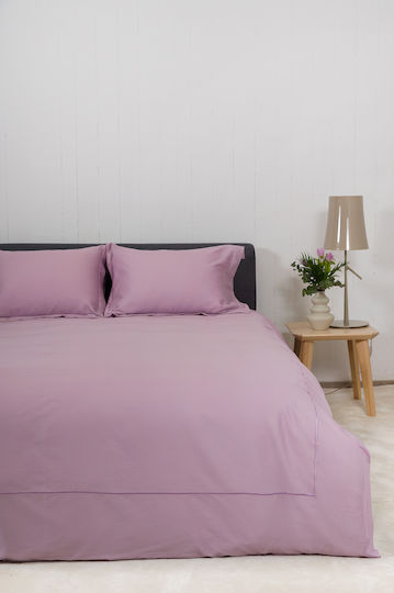 Biokarpet Duvet Cover Naf Naf Unique Lilac Set Super King