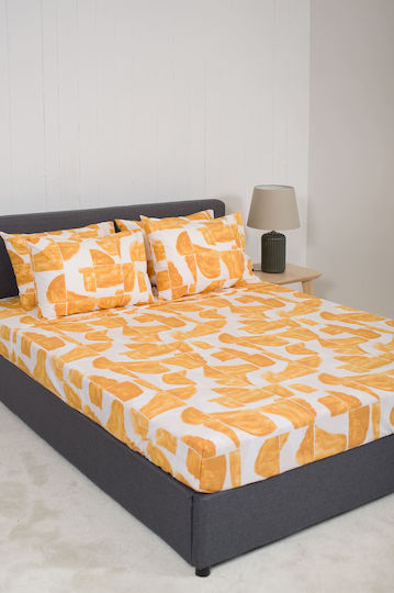 Viokarpet Viokarpet Home Nordic 855 Malmo Gold Чаршафи Подредба Чаршафи Двойни