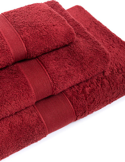 Biokarpet Naf Naf Bonjour Towels Deep Red-30x50