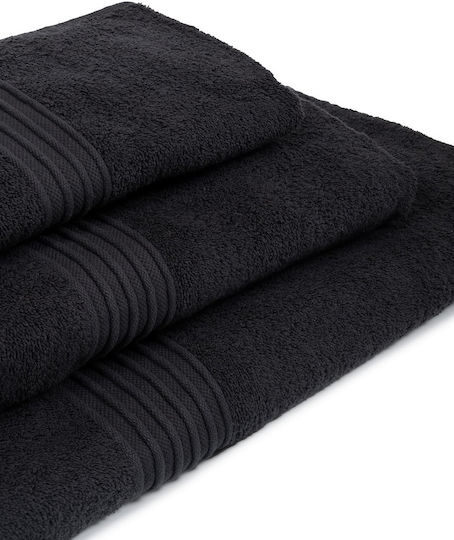Biokarpet Bath Towel Special Jet Black 30x50