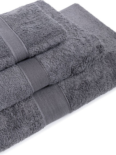Biokarpet Naf Naf Bonjour Towels Dk Grey-30x50