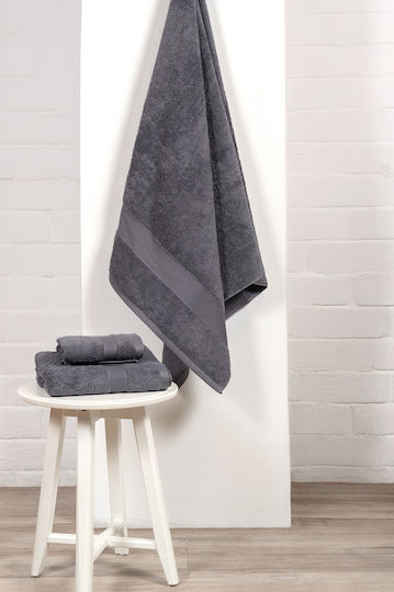 Biokarpet Naf Naf Bonjour Towels Dk Grey-30x50