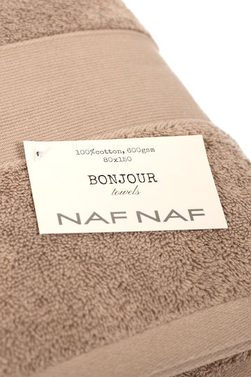 Biokarpet Naf Naf Bonjour Towels Mink-30x50