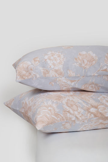 Biokarpet Biokarpet Μαξιλαροθήκη Diamond 253 Pearl Sky Μαξιλαροθήκη Diamond 253 Pearl Sky