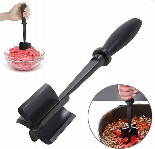 Presă de carne tocată manuală din plastic 28x6cm