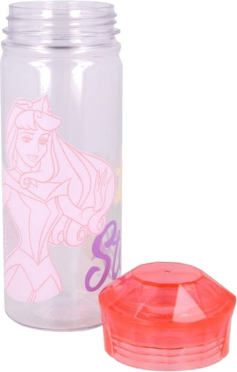 Stor Kids Water Bottle Disney Princess from Transparent Tritan Plastic 580ml