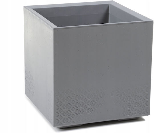 Krups Concrete Flower Pot Anthracite 300x28.6cm