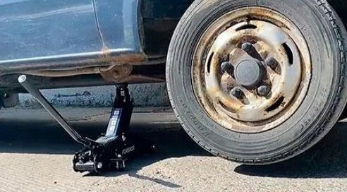 Forsage Хидравличен крик 2.5t Височина на повдигане 155-665mm Професионален крик за автомобил