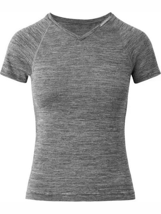 Specialized Tricou Termic Cu Mâneci Scurte Pentru Femei Gri
