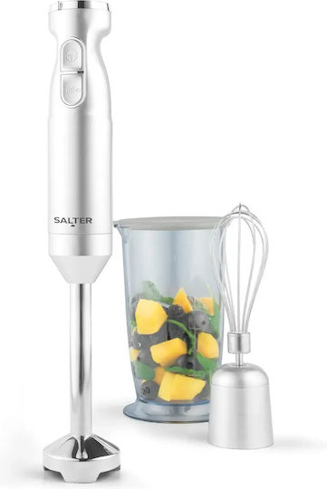 Salter Handmixer mit Inox-Stab 1000W Grau