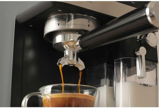 Sencor Автоматична Еспресо Кафемашина 1350W 20bar За Cappuccino Черна SES 4060BK