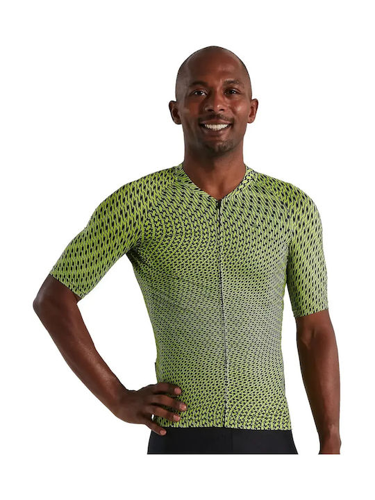 Specialized Herren Kurze Ärmel Fahrradtrikot Grün
