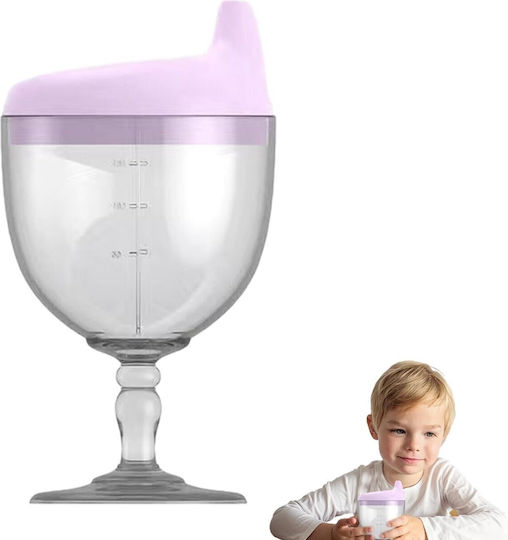 Kinderbecher aus Kunststoff Lila 150ml