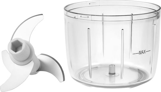 Kraft & Dele Mini Tocatoare Multi 28W cu Recipient 230ml Alb