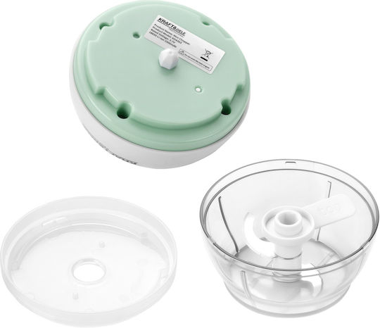 Kraft & Dele Mini Tocatoare Multi 28W cu Recipient 150ml Alb