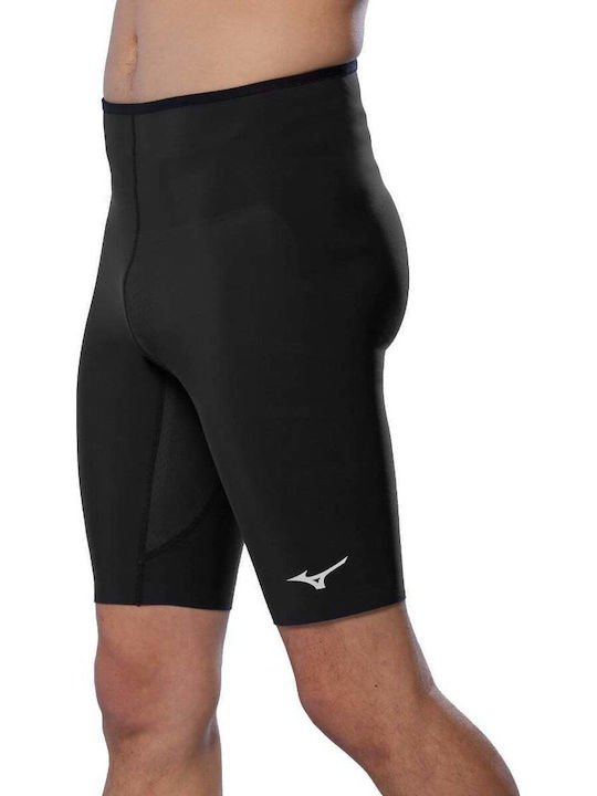 Mizuno Colanți Sport Bărbați Compression Lung Negru