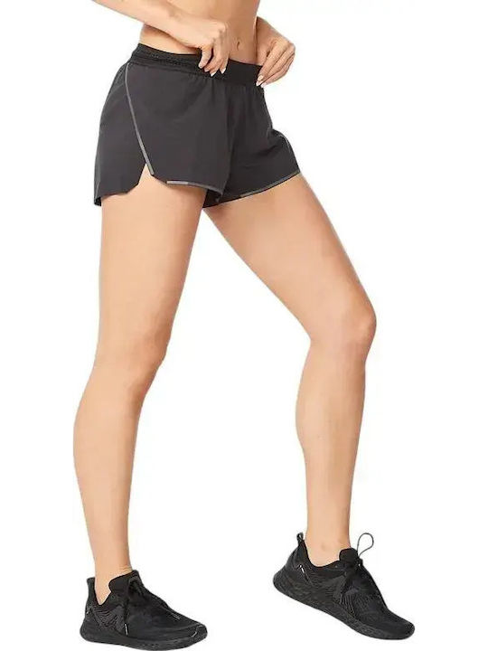 Pantaloni scurți pentru femei Black/black Reflective
