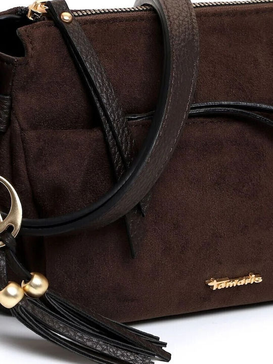 Damenhandtasche Crossbody Schulter Braun