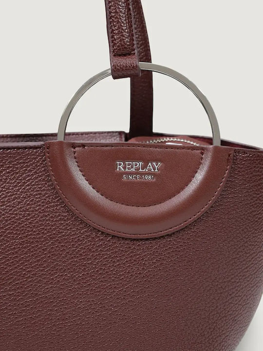 Γυναικεία Shopper Τσάντα Μπορντό