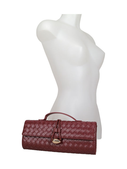 Knitted Women's Envelope Burgundy
