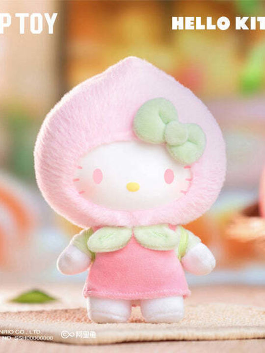 Plüschiger Schlüsselanhänger Hello Kitty Fruity Paradise Blind Box 1 Stück Zufallsauswahl