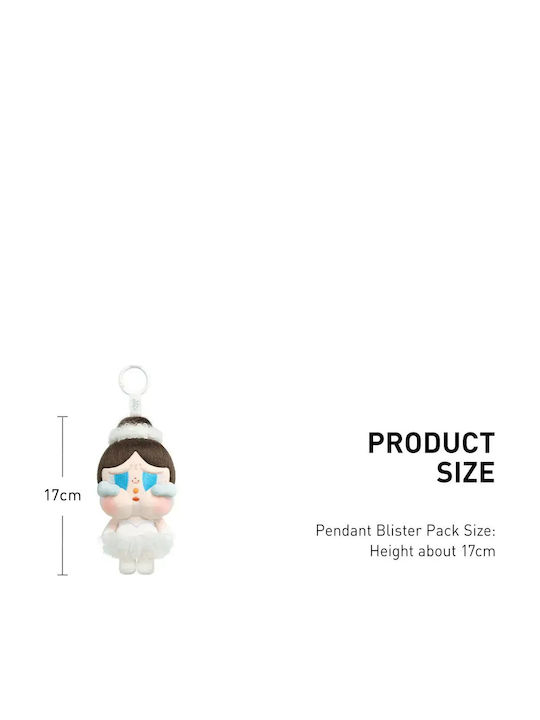 Plushy Keychain Pop Mart Crybaby Shiny Shiny Series Plush Pendant Blister Pack