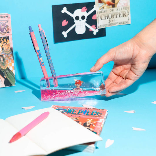 Поставка за химикалки One Piece Chopper2 Pens 3D Акрилна Стойка