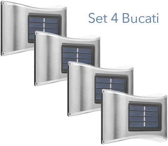 Proiector Lampă Decorativă LED Alb Rece Apus De Soare 4 Buc 10x6.5 Cm