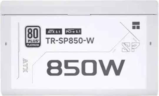Thermalright 850W Albă Sursă de alimentare pentru computer Complet modular 80 Plus Platinum (TR-SP850W)