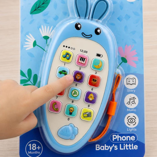Jucărie Telefon cu Muzică, Lumină și Sunete pentru 18+ Luni