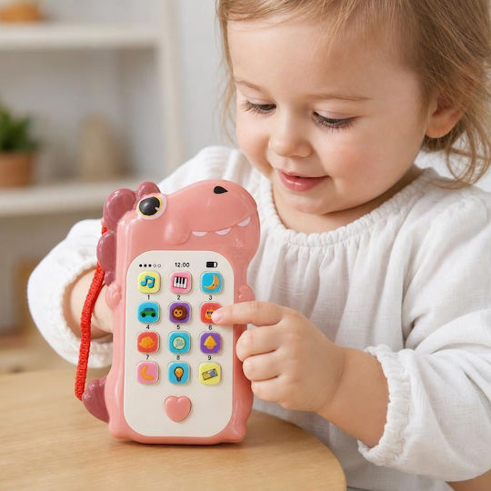 BamBam Baby Aktivitätsspielzeug Telefon mit Musik und Sounds