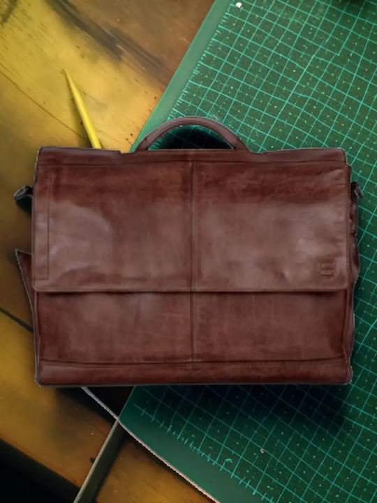 Leder Herren Geldbörse Braun