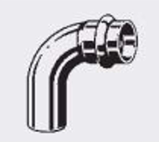 Viega 90° Pipe Elbow Fitting One Flange 22mm 291 679