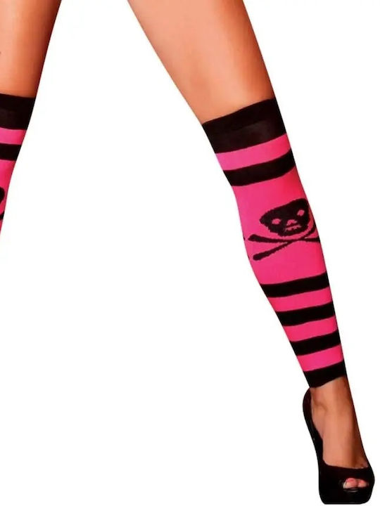 Hustler Lingerie Șosete Sexy Roz