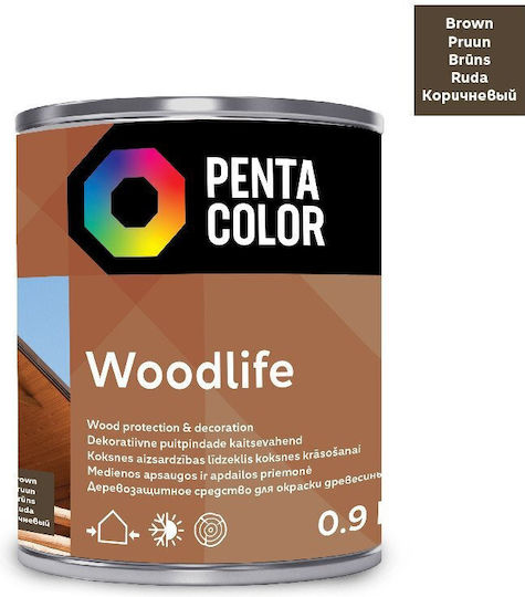 Pentacolor Holzleim Braun 900ml