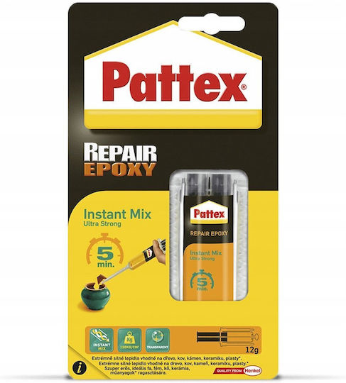 Pattex Εποξική Ξυλόκολλα 2 Συστατικών 11ml