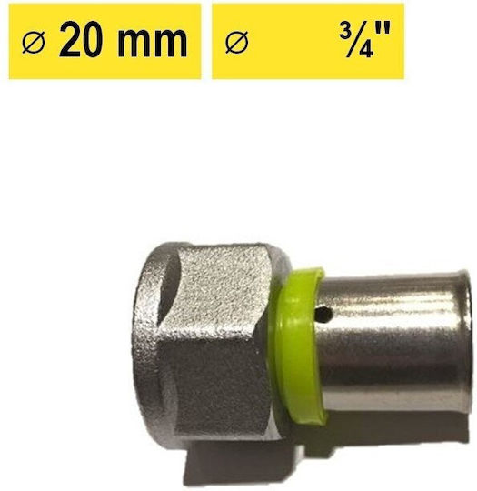 Arco Female Pipe Connection for Multilayer Pipe 3/4" 20mm