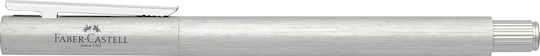 Faber-Castell Fountain Pen Medium Silver Aluminum