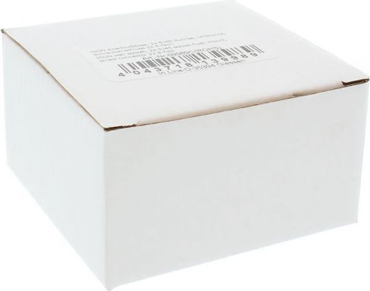 InLine Priză de Rețea Externă Simplă RJ45 în Culoare Albă 69989C
