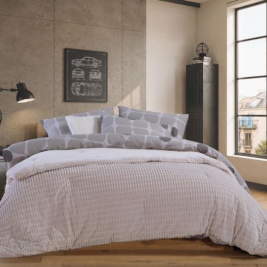 Nef-Nef Homeware Κουβερτοπάπλωμα Σετ Μονό 160x220εκ. Elaisa 740 Nef-Nef Homeware Κουβερτοπάπλωμα Σετ Μονό 160x220εκ. Elaisa 740