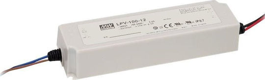 LED-Netzteile Wasserdicht IP67 Leistung 100W mit Ausgangsspannung 12V